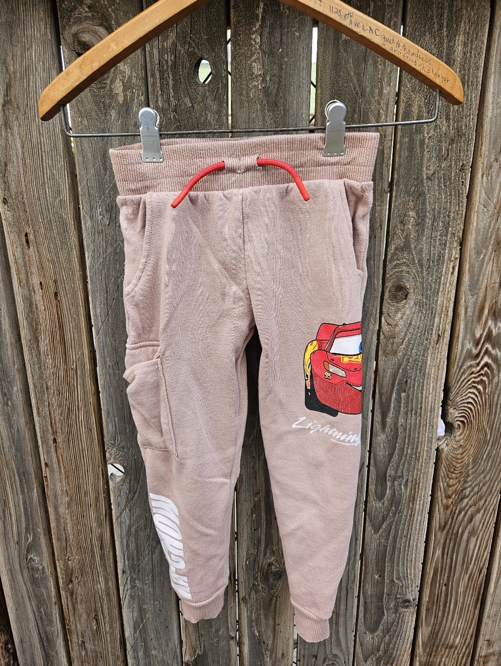 Disney Kids Hoodie & Joggers Set in Light Taupe  Size 5T - Picture 11 of 16